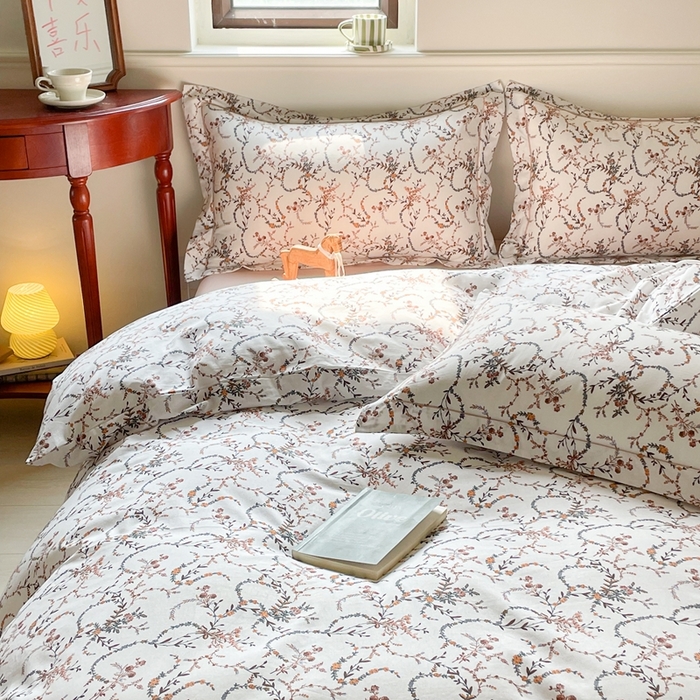 91家纺网 家纺一手货源 找家纺 大渔生活 2025新款全棉四件套 司藤