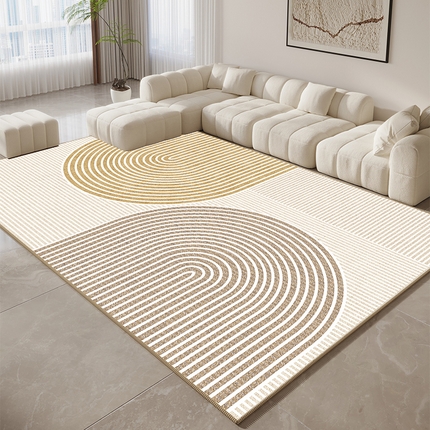 91家纺网 家纺一手货源 找家纺 （总）卡初家居（原微来） 2025秋冬新品水晶绒客厅系列地毯