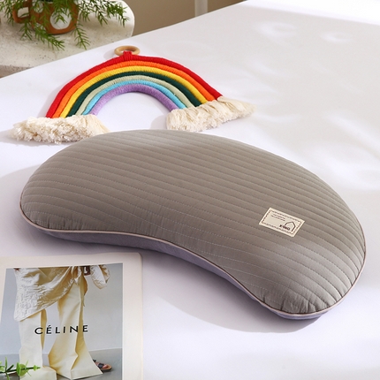 91家纺网 家纺一手货源 找家纺 （总）蔻眠 2024新款月牙-全棉荞麦护颈枕芯全荞麦壳成人枕头