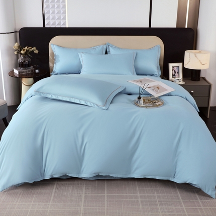 91家纺网 家纺一手货源 找家纺 （总）帛缔思 2024新款A类铂金棉水洗棉四件套-美丽心情