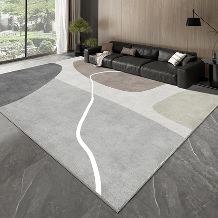 91家纺网 家纺一手货源 找家纺 （总）卡初家居（原微来） 2025秋冬新品水晶绒客厅系列地毯