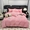 91家纺网 家纺一手货源 找家纺 陌乘坊家纺 2024新款牛奶绒刺绣四件套-倾城系列 倾城-樱花粉