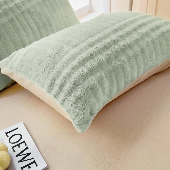 91家纺网 家纺一手货源 找家纺 （总）琪琪阁家纺 2024新款牛奶绒泡泡绒四件套