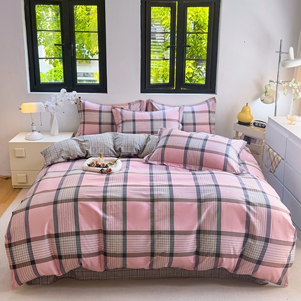 91家纺网 家纺一手货源 找家纺 （总）润淳 2025全棉正宗13376四件套精梳棉印花纯棉三件套13372全棉四件套