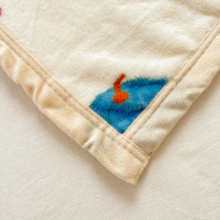 91家纺网 家纺一手货源 找家纺 楠沐家纺 2025新款双面牛奶绒多功能印花毛毯 小南瓜