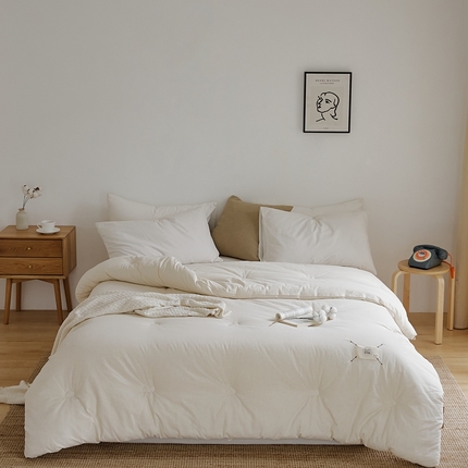 91家纺网 家纺一手货源 找家纺 （总）境月枕芯坊 2024新款自然棉麻被子春秋被冬被