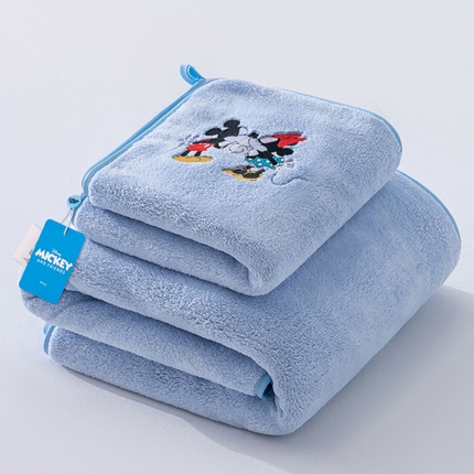 91家纺网 家纺一手货源 找家纺 高端直播福利品珊瑚绒情侣毛巾浴巾套装毛巾浴巾两件套学生加厚吸水毛巾浴巾两件套卡通毛巾浴巾套装