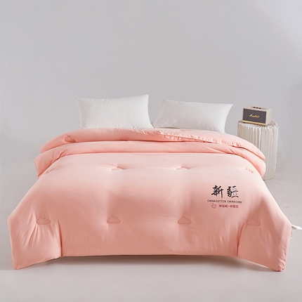 思雅庭 2024新款1新疆棉花被被子被芯 仙粉