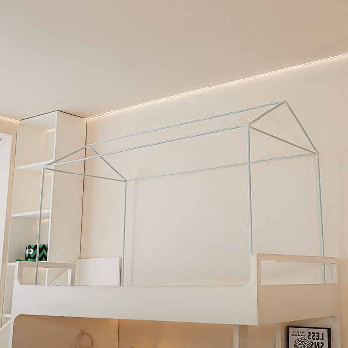 91家纺网 家纺一手货源 找家纺 飞轮海蚊帐 2024新款超强遮光学生款坐床蚊帐XF-1 开心粉