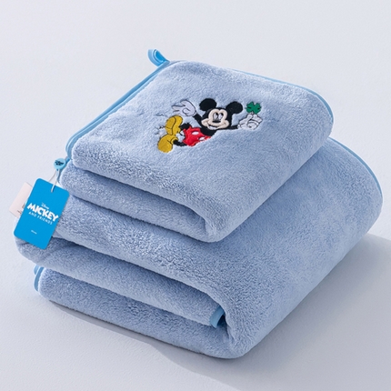91家纺网 家纺一手货源 找家纺 高端直播福利品珊瑚绒情侣毛巾浴巾套装毛巾浴巾两件套学生加厚吸水毛巾浴巾两件套卡通毛巾浴巾套装