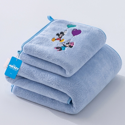 91家纺网 家纺一手货源 找家纺 高端直播福利品珊瑚绒情侣毛巾浴巾套装毛巾浴巾两件套学生加厚吸水毛巾浴巾两件套卡通毛巾浴巾套装