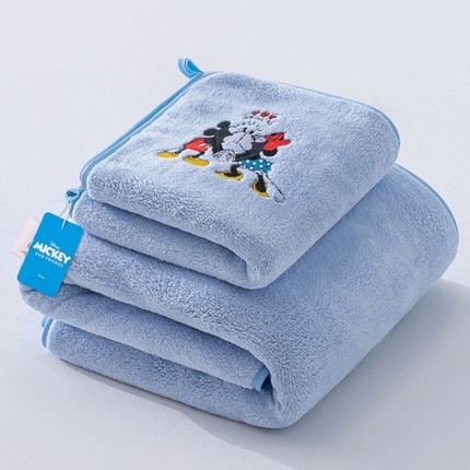 91家纺网 家纺一手货源 找家纺 高端直播福利品珊瑚绒情侣毛巾浴巾套装毛巾浴巾两件套学生加厚吸水毛巾浴巾两件套卡通毛巾浴巾套装
