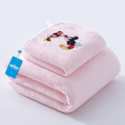 91家纺网 家纺一手货源 找家纺 高端直播福利品珊瑚绒情侣毛巾浴巾套装毛巾浴巾两件套学生加厚吸水毛巾浴巾两件套卡通毛巾浴巾套装