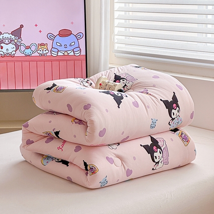 铭宣家居 2024新款正版三丽鸥A类针织棉被芯 心愿库洛米