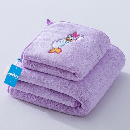 91家纺网 家纺一手货源 找家纺 高端直播福利品珊瑚绒情侣毛巾浴巾套装毛巾浴巾两件套学生加厚吸水毛巾浴巾两件套卡通毛巾浴巾套装