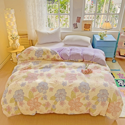 91家纺网 家纺一手货源 找家纺 (总) 卡普家居2025新款加厚保暖牛奶绒系列--单品被套