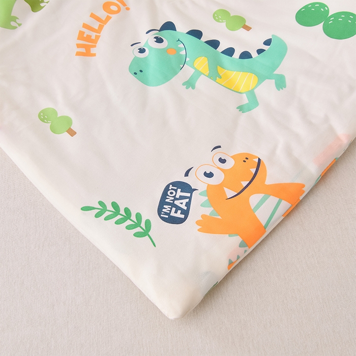 91家纺网 家纺一手货源 找家纺 2024新款A类针织棉亲肤夏被夏凉被空调被 恐龙假日