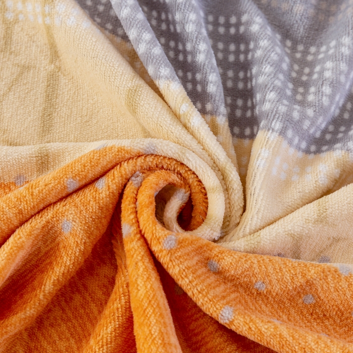 91家纺网 家纺一手货源 找家纺 欧喜璐 2024年新款 8.5-9.5斤加厚牛奶绒金貂绒法莱绒四件套单被套 英伦时尚