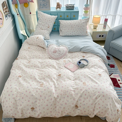 （总）昔可家纺 2024新款小卡通13372亲肤四件套