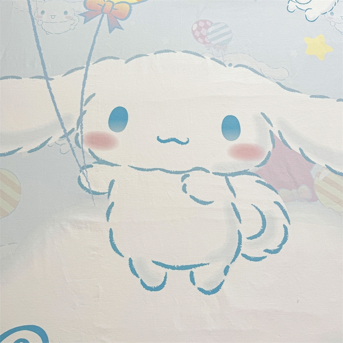 91家纺网 家纺一手货源 找家纺 名兮家居 2024新款全棉大版经典奥特曼-三丽鸥床笠【含防伪标】 向云端