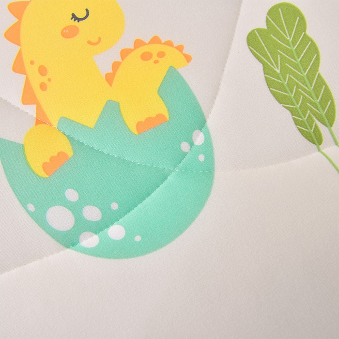 91家纺网 家纺一手货源 找家纺 2024新款A类针织棉亲肤夏被夏凉被空调被 恐龙假日