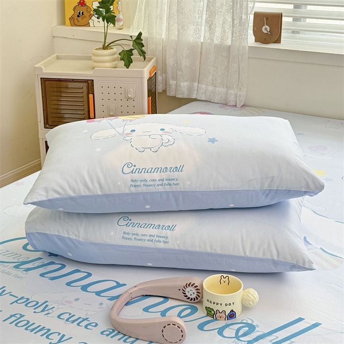 91家纺网 家纺一手货源 找家纺 名兮家居 2024新款全棉大版经典奥特曼-三丽鸥床笠【含防伪标】 向云端