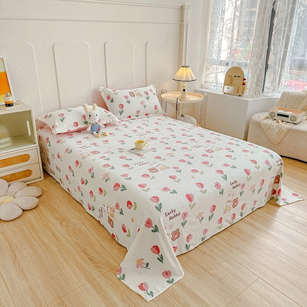 91家纺网 家纺一手货源 找家纺 （总）卡普家居 2025新款加厚保暖牛奶绒系列--单品床单