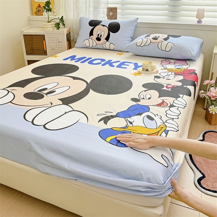 91家纺网 家纺一手货源 找家纺 （总）名兮家居 2024新款全棉大版经典奥特曼-三丽鸥床笠【含防伪标】