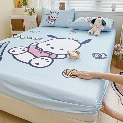 91家纺网 家纺一手货源 找家纺 （总）名兮家居 2024新款全棉大版经典奥特曼-三丽鸥床笠【含防伪标】