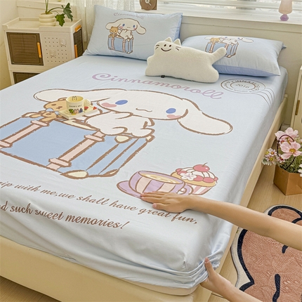 91家纺网 家纺一手货源 找家纺 （总）名兮家居 2024新款全棉大版经典奥特曼-三丽鸥床笠【含防伪标】