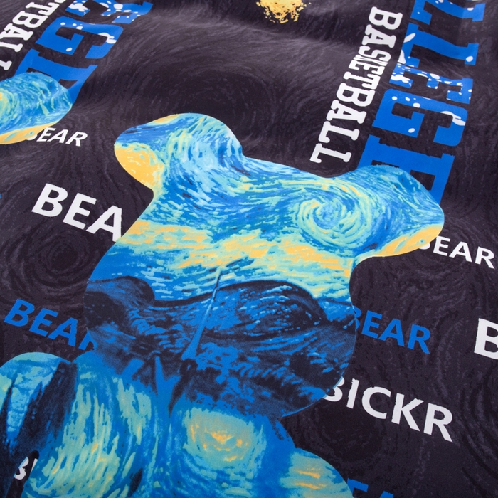 91家纺网 家纺一手货源 找家纺 乐居坊 2024新款亲肤棉美棉芦荟棉四件套新花型（8月）  魅力熊