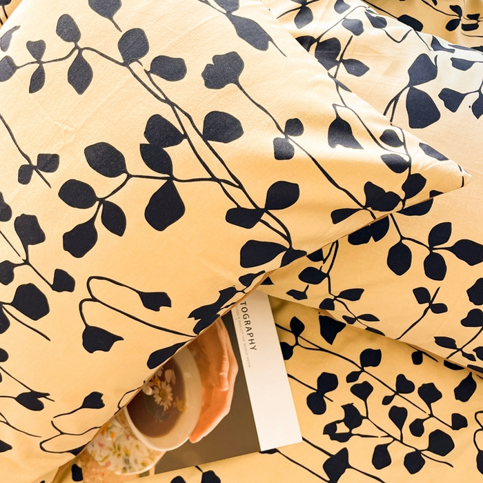 91家纺网 家纺一手货源 找家纺 千朵 2024新款全棉磨毛四件套 芊羽芊寻