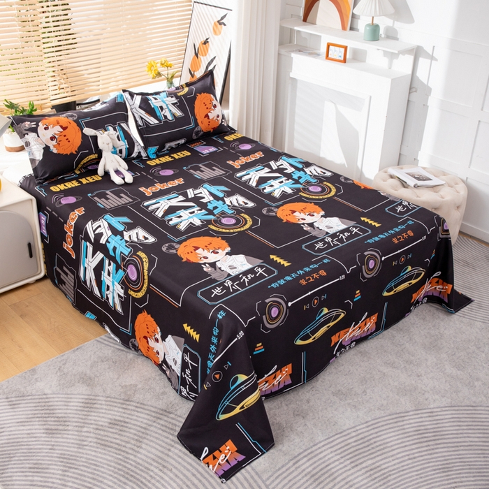 91家纺网 家纺一手货源 找家纺 乐居坊 2024新款亲肤棉美棉芦荟棉四件套新花型（8月）  天外来物