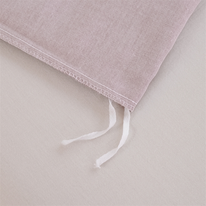 91家纺网 家纺一手货源 找家纺 宝时兰 2025新款加厚纯棉单被套生态磨毛全棉纯色双拼ab版被套单件 双拼-玉灰