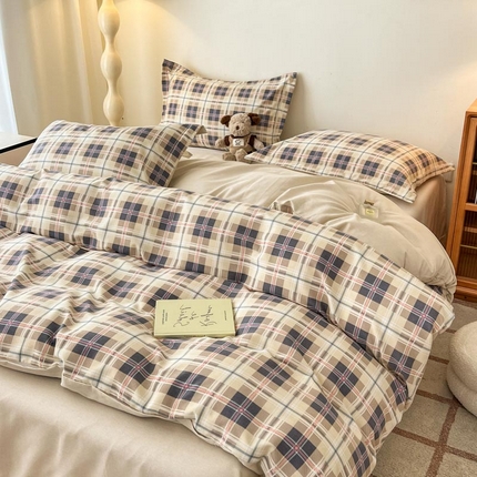 91家纺网 家纺一手货源 找家纺 （总）新印象 2025新款全棉生态磨毛印花四件套