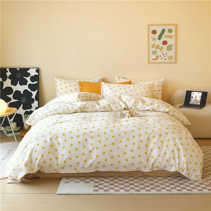 91家纺网 家纺一手货源 找家纺 （总）薏思家纺 2025新款全棉印花磨毛-四件套