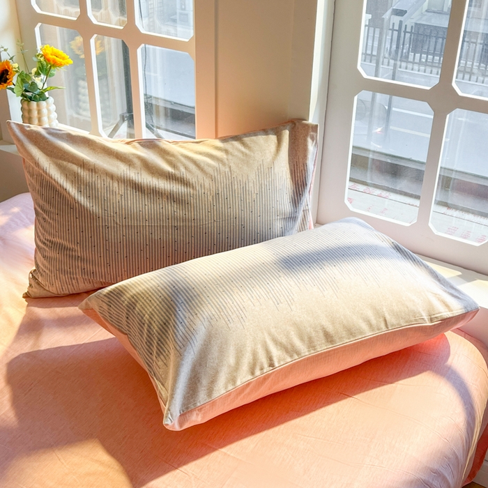 91家纺网 家纺一手货源 找家纺 千朵 2024新款全棉磨毛四件套 流星