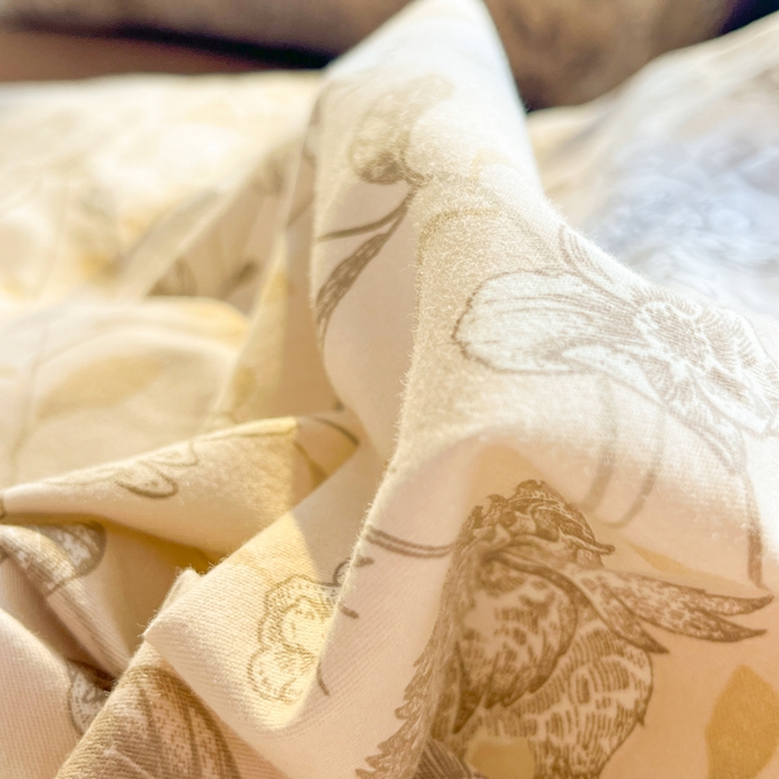 91家纺网 家纺一手货源 找家纺 千朵 2024新款全棉磨毛四件套 花颜