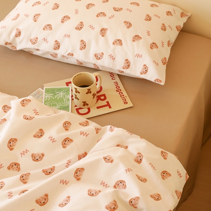 91家纺网 家纺一手货源 找家纺 （总）薏思家纺 2025新款全棉印花磨毛-单品枕套