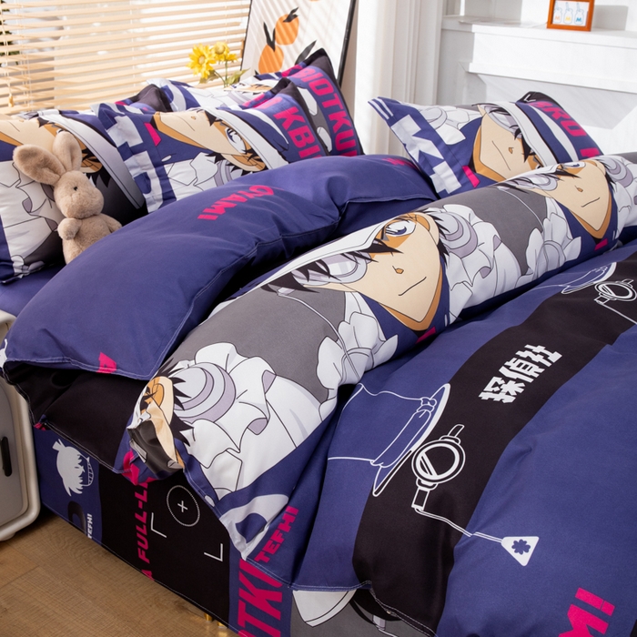 91家纺网 家纺一手货源 找家纺 乐居坊 2024新款亲肤棉美棉芦荟棉四件套新花型（8月）  魔术先生