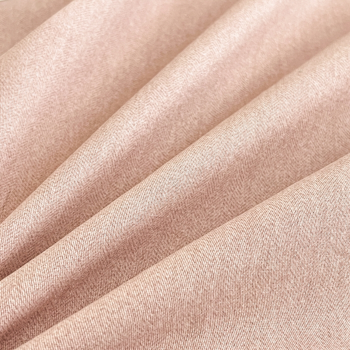 91家纺网 家纺一手货源 找家纺 菲梵家纺 2025新款纯色双拼全棉加厚磨毛刺绣款套单床单（自然光场景） 铂金粉