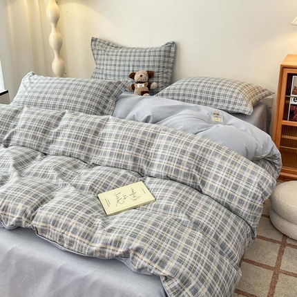 91家纺网 家纺一手货源 找家纺 （总）新印象 2025新款全棉生态磨毛印花四件套