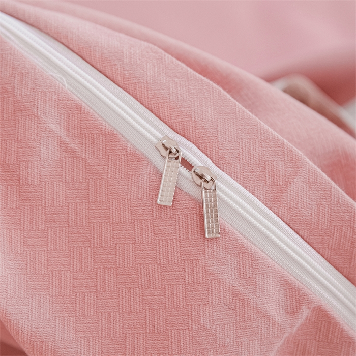 91家纺网 家纺一手货源 找家纺 宝时兰 2025新款加厚纯棉单被套生态磨毛全棉纯色双拼ab版被套单件 纯色-玉色