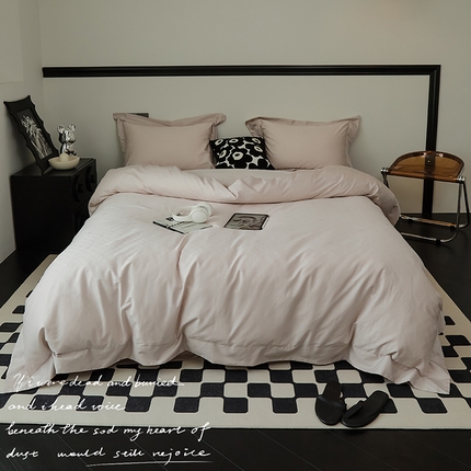 91家纺网 家纺一手货源 找家纺 （总）2024新款60支长绒棉提花四件套--漫时光系列（英文版）