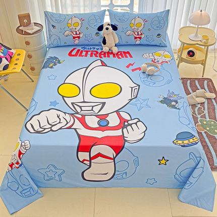 名兮家居 2024新款大版经典奥特曼-三丽鸥全棉床单 【含防伪标】 超级英雄