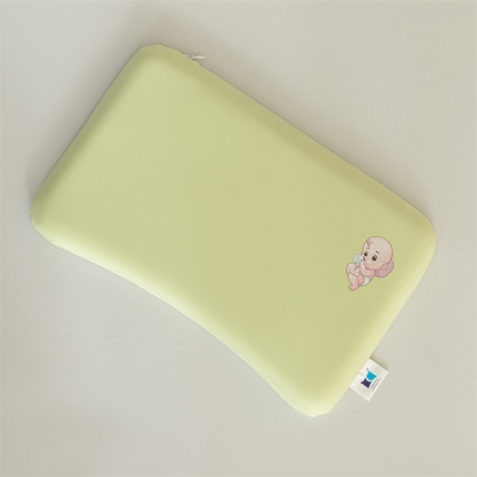 91家纺网 家纺一手货源 找家纺 芯链 2024新款G0011生物基宝宝酣睡枕 绿色27*42cm/只