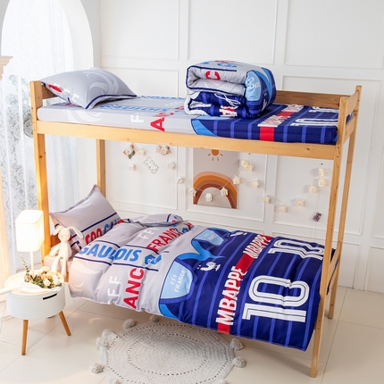 91家纺网 家纺一手货源 找家纺 乐居坊 2024新款亲肤棉美棉芦荟棉四件套学生宿舍床（8月）  世界冠军