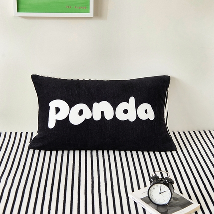 91家纺网 家纺一手货源 找家纺 （总）呗旺鹿 2024新款软糯糯高克重牛奶绒印花大版单枕套