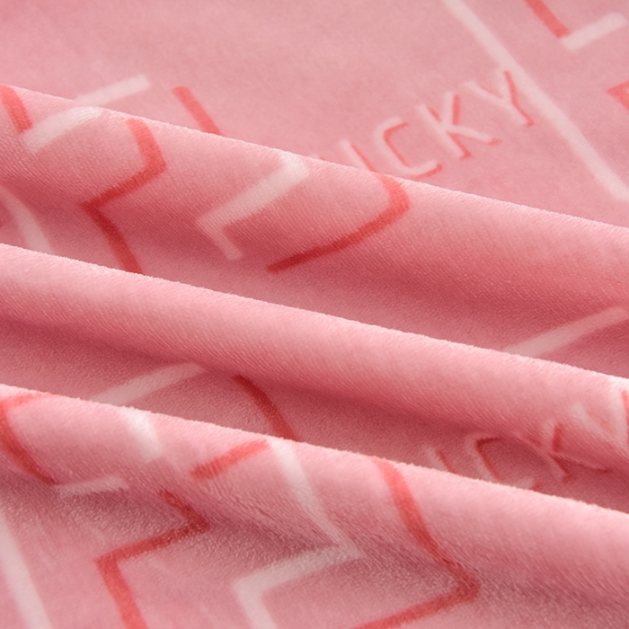 91家纺网 家纺一手货源 找家纺 佳品居 2025新款A类牛奶绒印花单被套 花样年华粉