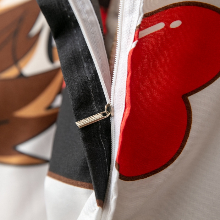 91家纺网 家纺一手货源 找家纺 乐居坊 2024新款亲肤棉美棉芦荟棉四件套学生宿舍床（8月）  黑羽快斗